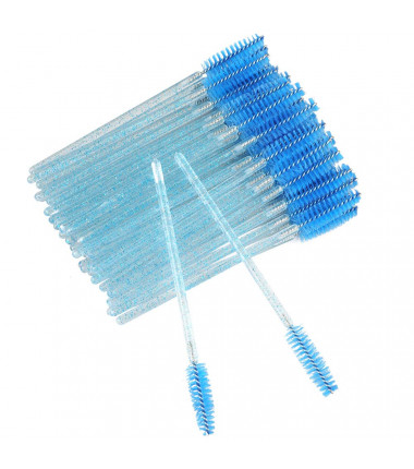 Mascara Bürstchen 50 Stk. Blue