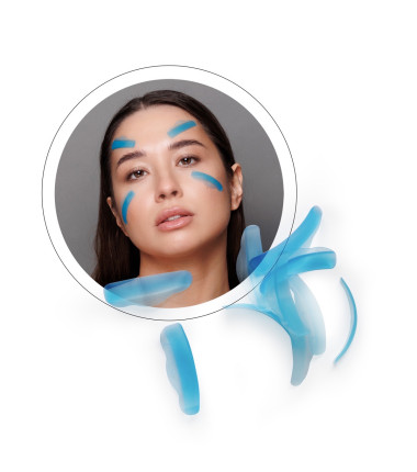 Silicone Lash Blue