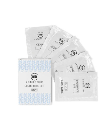 My Lamination Cysteamine Lift Step 1