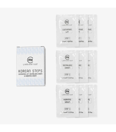 Korean Lash Lift Steps